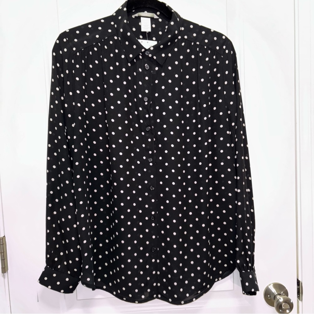 NWT H&M Button Down Blouse